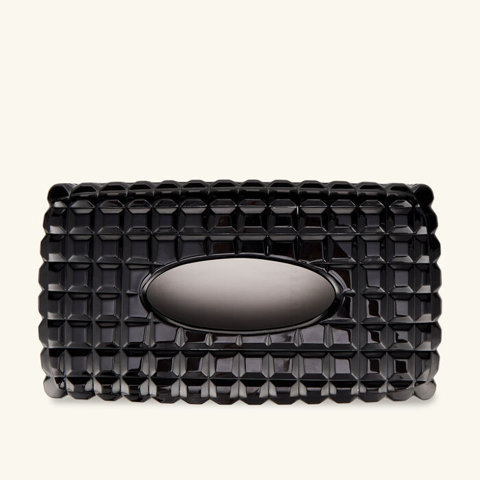 mario cioni   c luxe tissue box black