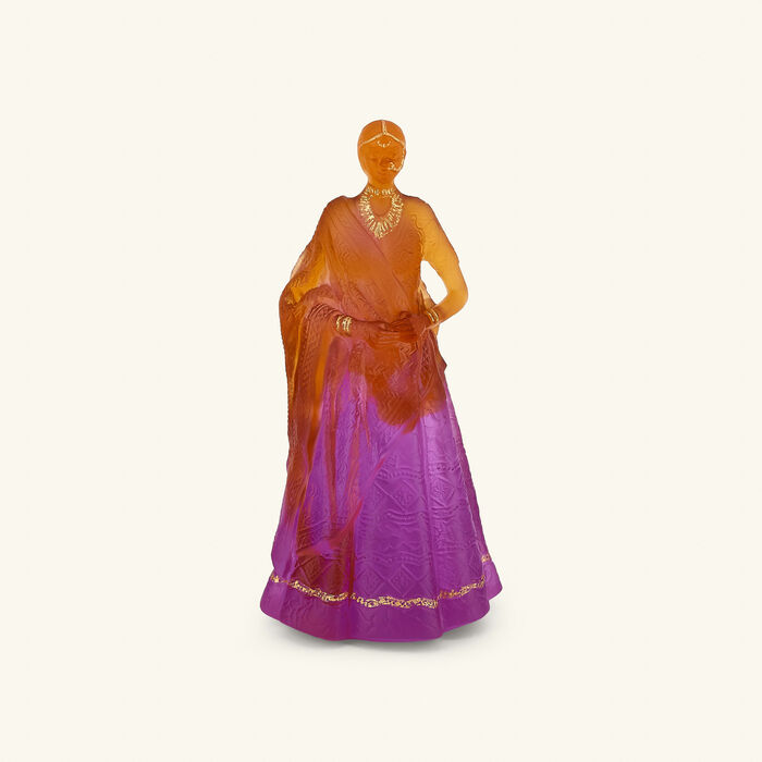 Rani Padmini Paul Beckrich Figurine Limited Edition Orange daum rani padmini paul beckrich figurine limited edition orange