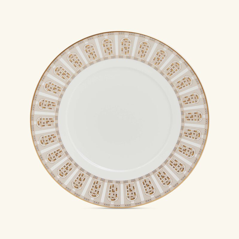 Arcadia Dessert Plate Round Gold 21cm Set of 2 baccarat arcadia dessert plate round gold 21cm set of 2