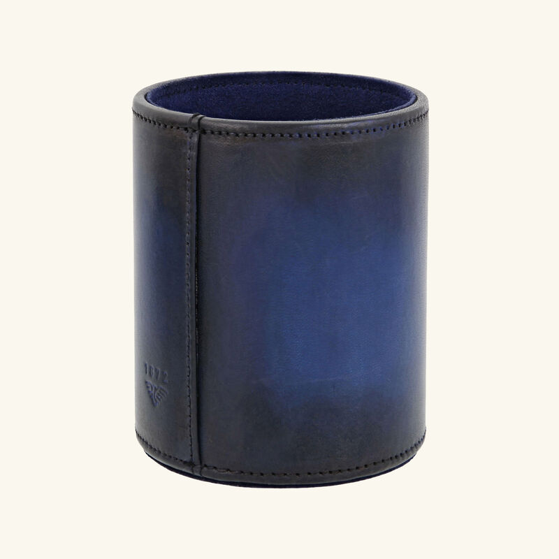 Pen Holder Blue st dupont pen holder blue