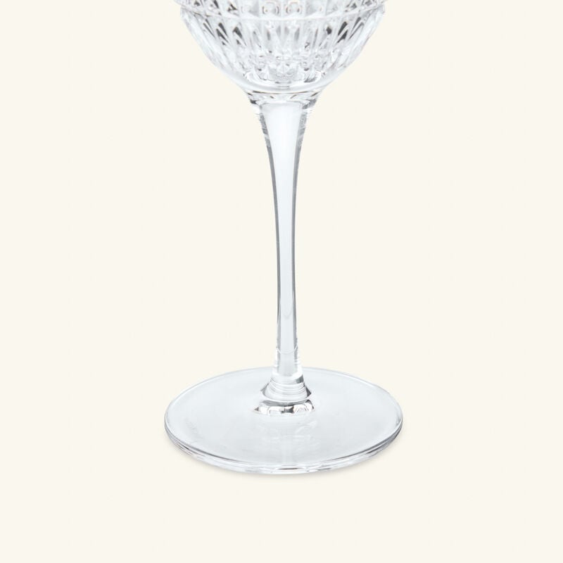 waterford lismore diamond wine glass clear set of 2