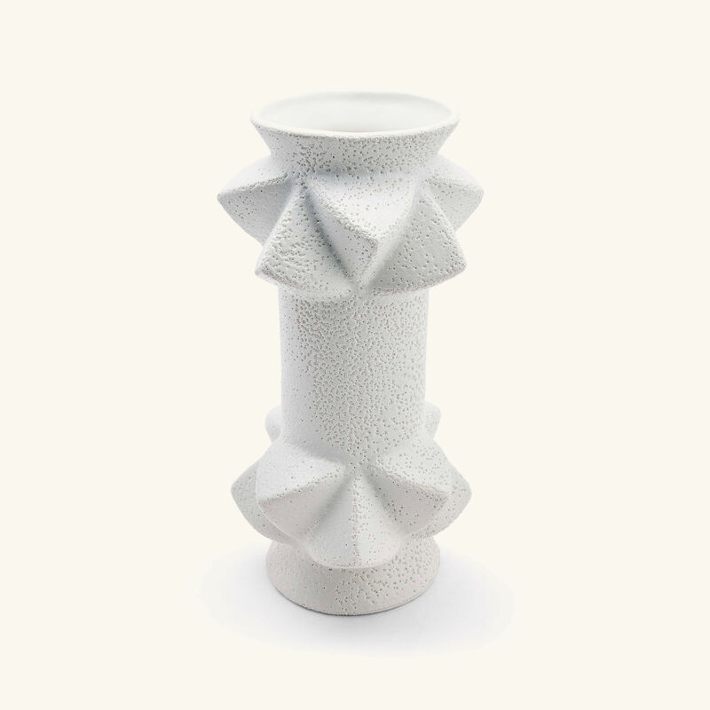 Accordion Vase Medium White jonathan adler accordion vase medium white