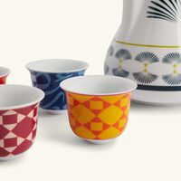 silsal bahja dallah   arabic coffee cup set of 8