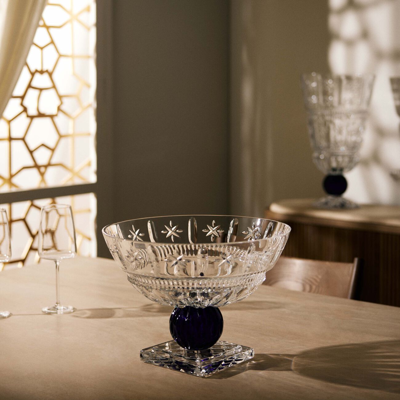 mario cioni c katherina centerpiece medium blue