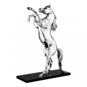 Rearing Arabian Horse Sculpture, medium