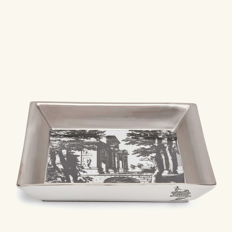 fornasetti giardino settecentesco trinket tray square small