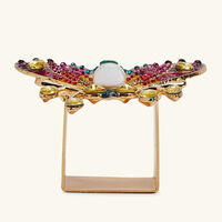 kim seybert glam fly napkin ring set of 4