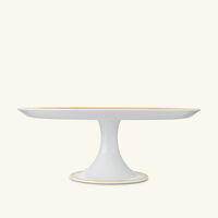 christofle malmaison riviera cake stand yellow