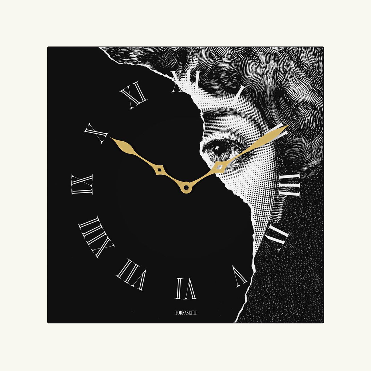 fornasetti tema e variazioni no 145 wall clock