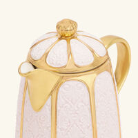 villari amour coffee tea pot pink
