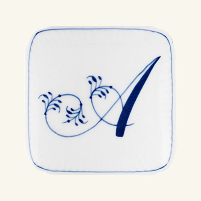 royal copenhagen alphabet collection a bonbonniere box white