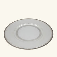 christofle malmaison charger plate round silver plated 33cm