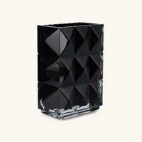 Louxor Vase Rectangular Black baccarat louxor vase rectangular black
