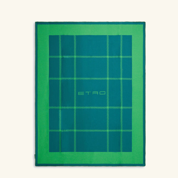 etro tartan blanket