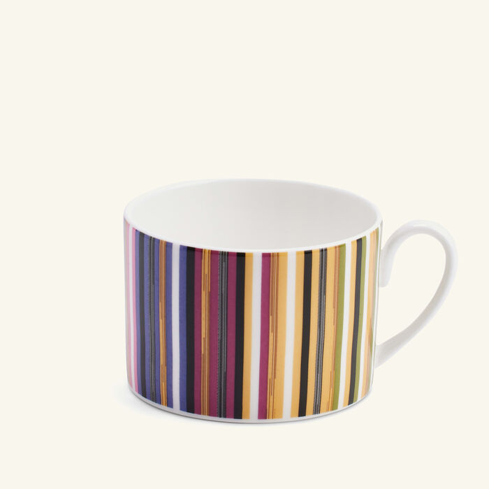 Jenkins Tea Cup & Saucer Set of 6 missoni home jenkins tea cup saucer set of 6