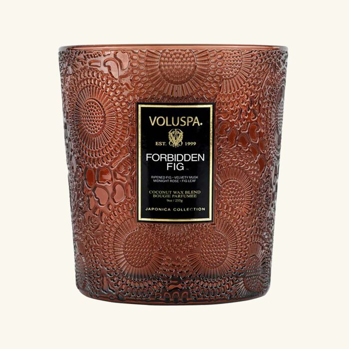 voluspa forbidden fig candle