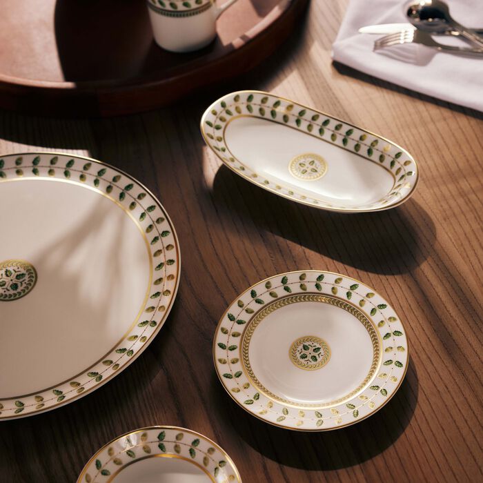 Constance Bread & Butter Plate Round Green 16cm bernardaud constance bread butter plate round green 16cm