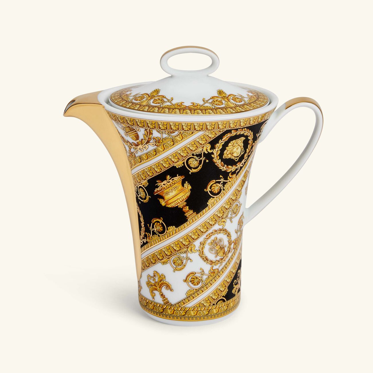 versace i love baroque milk pitcher black