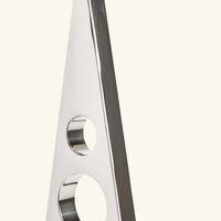 Berlin Andirons Silver jonathan adler berlin andirons silver