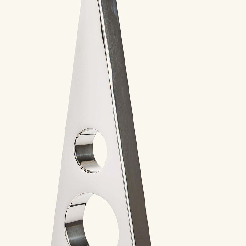 Berlin Andirons Silver jonathan adler berlin andirons silver