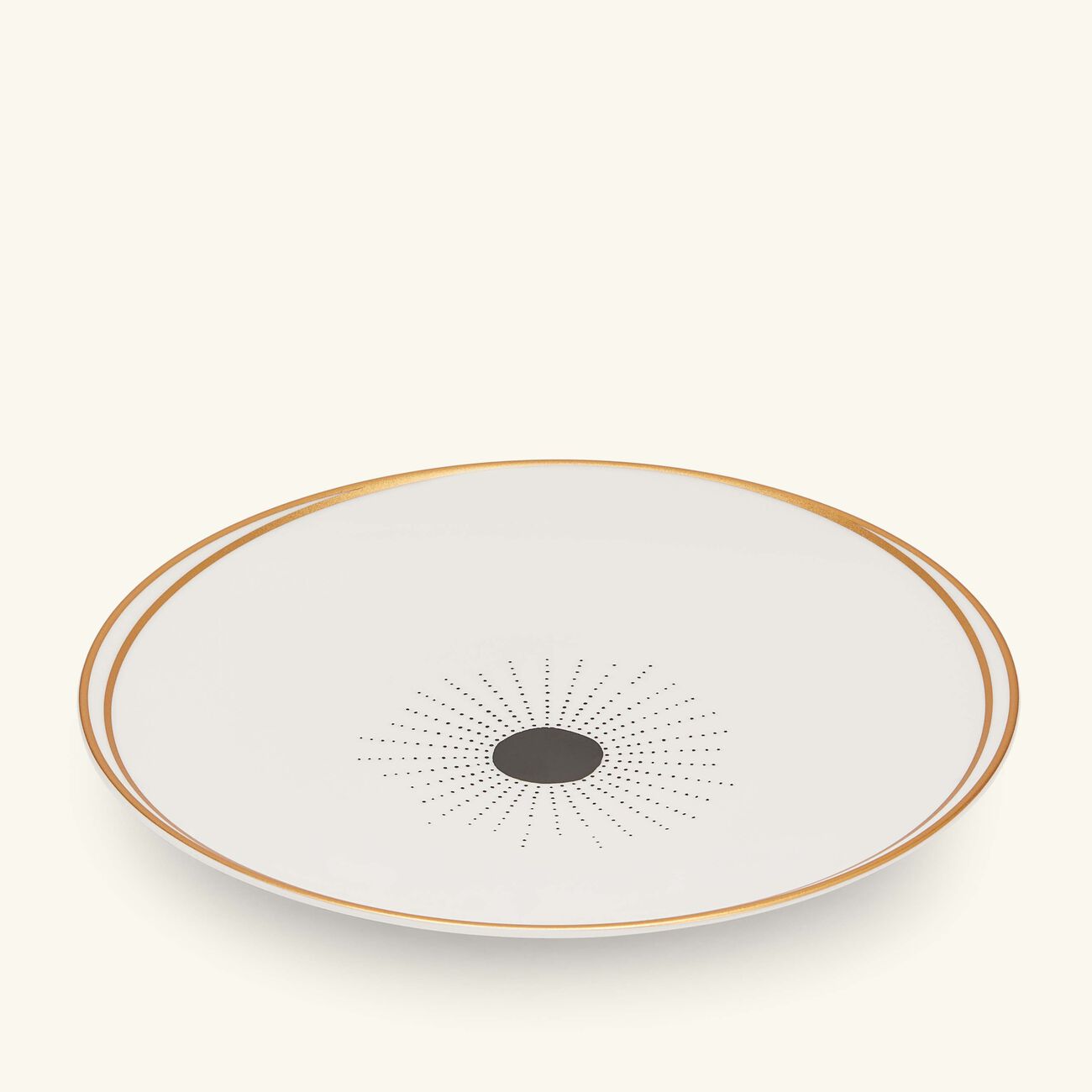 bernardaud aboro salad plate round white 21cm