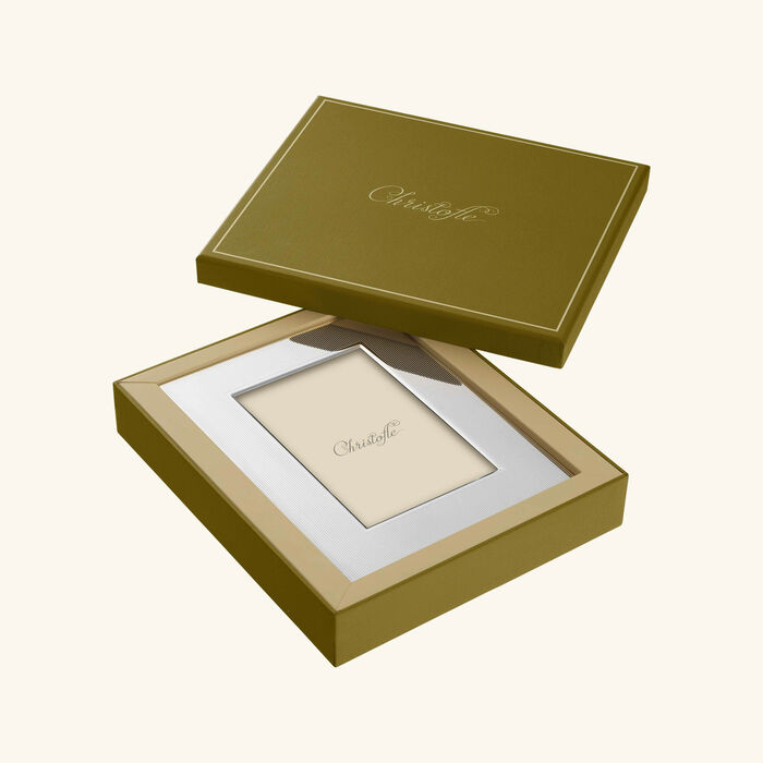 America Picture Frame Stainless Steel 10x15cm christofle america picture frame stainless steel 10x15cm