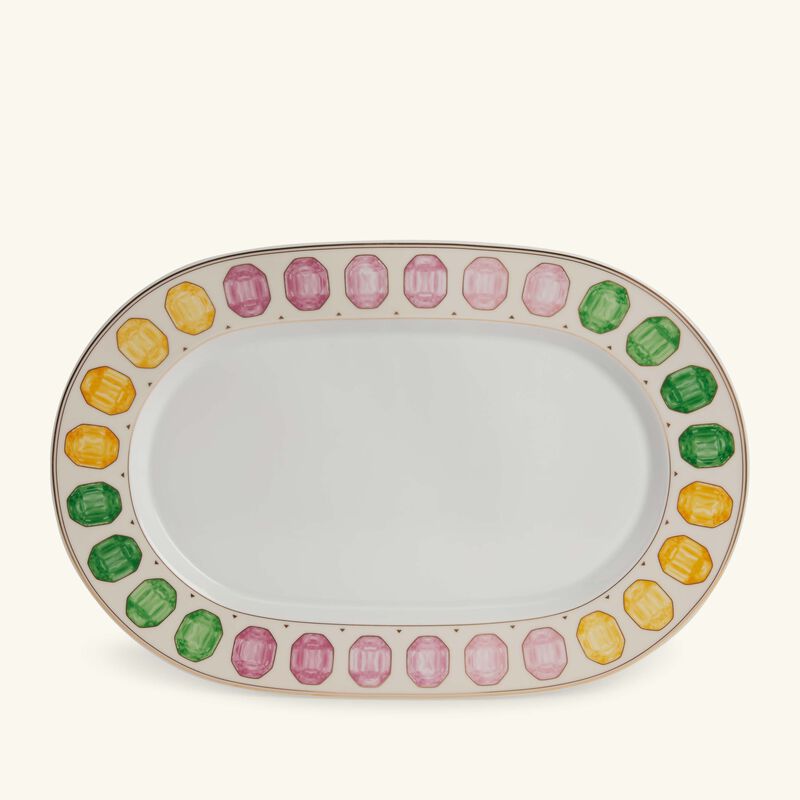 Idyllia Serving Platter Oval Marshmallow 40 cm rosenthal idyllia serving platter oval marshmallow 40 cm