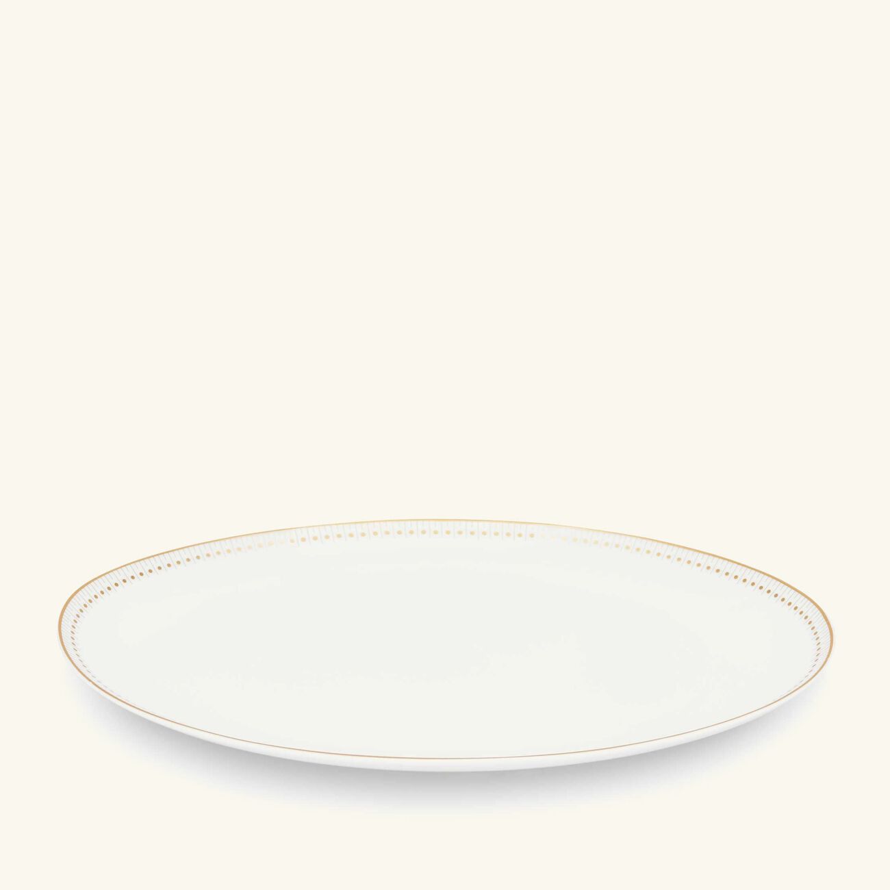 christofle malmaison imp riale serving platter oval gold 38cm