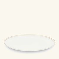 christofle malmaison imp riale serving platter oval gold 38cm