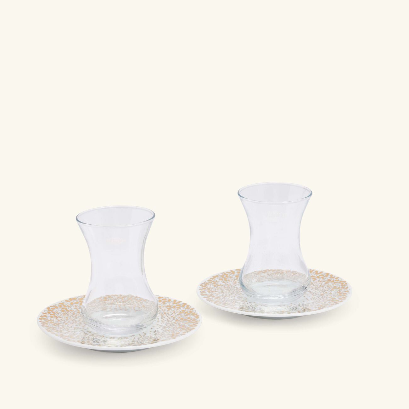 silsal tamrah by razan alazzouni dots arabic tea cup   saucer gold set of 2