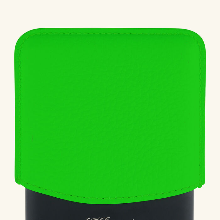 st dupont fluo cigarettes case green