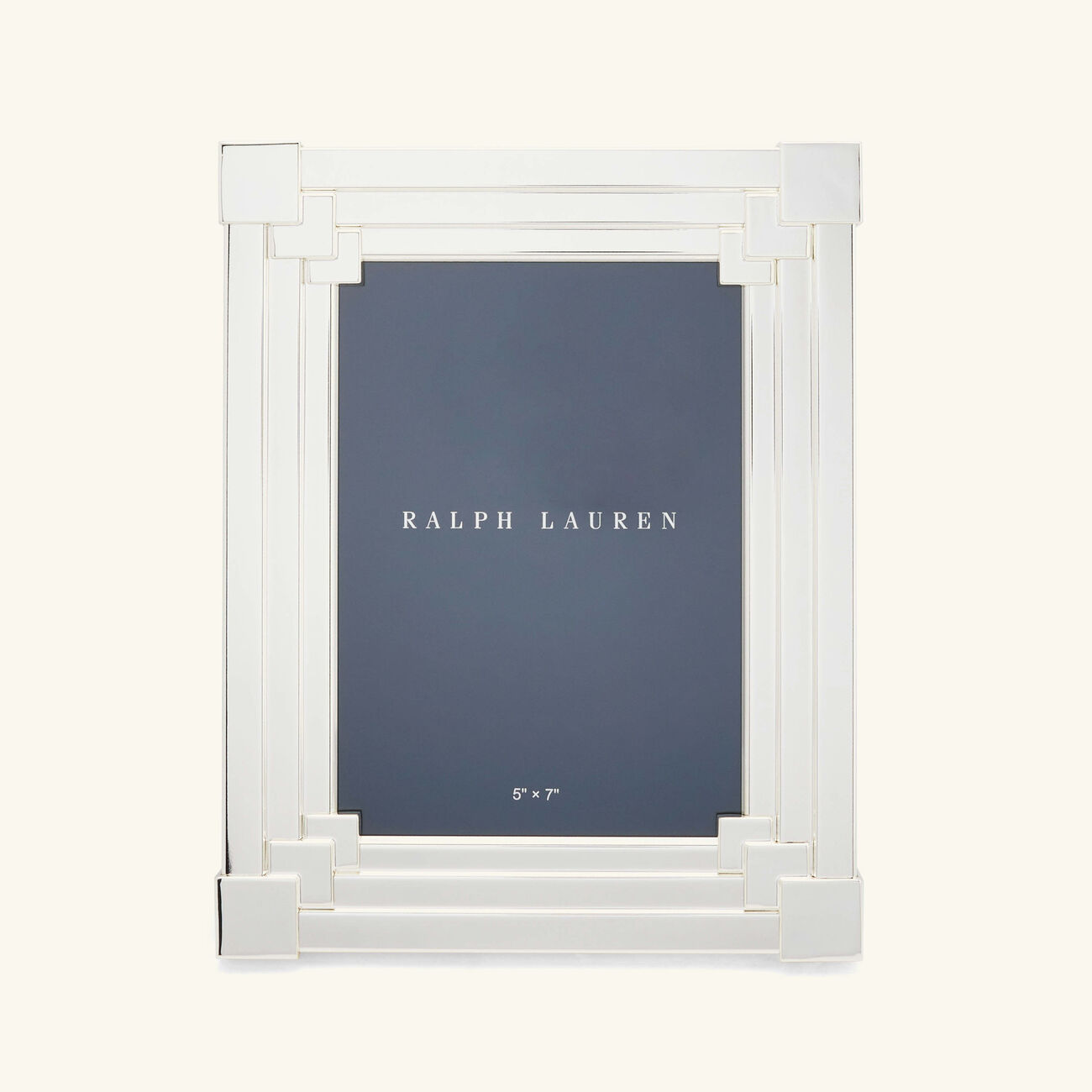 ralph lauren home gammond picture frame silver 12x17cm