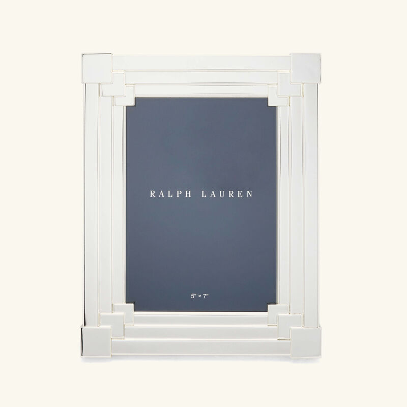ralph lauren home gammond picture frame silver 12x17cm