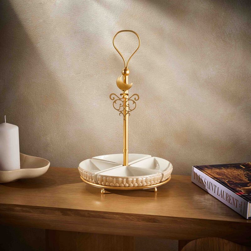 قاعدة الكيك بيكوك إكسترافاجانزا أوليف باللون الذهبي فيلاري قاعدة الكيك بيكوك إكسترافاجانزا أوليف باللون الذهبي