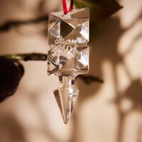 baccarat no l louxor annual ornament 2024 mini clear