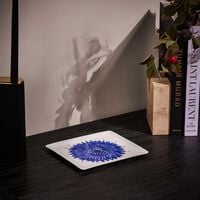 In Bloom Tray Blue bernardaud in bloom tray blue