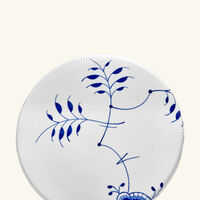 royal copenhagen blue fluted mega cake stand white