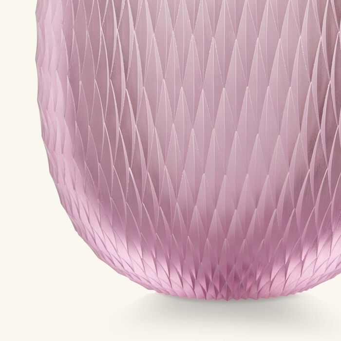 ruckl metamorphosis vase round medium pink