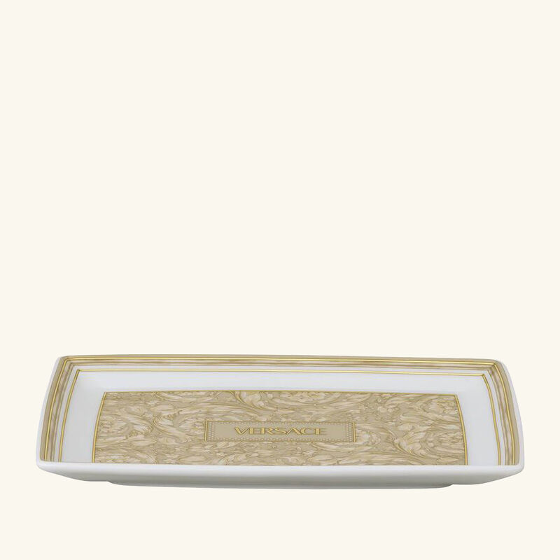 Barocco Beige Serving Platter 18 cm versace barocco beige serving platter 18 cm