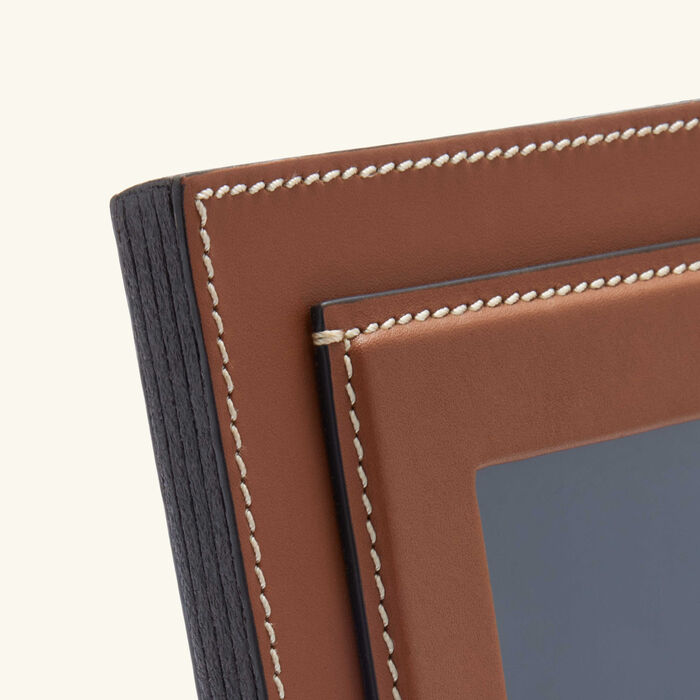 ralph lauren home brennan picture frame brown 12x17cm