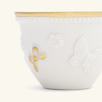 villari butterfly arabic coffee cup white