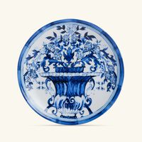 dolce gabbana casa blu mediterraneo stella dinner plate blue round 26cm set of 2