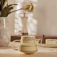 ginori 1735 diva teapot yellow