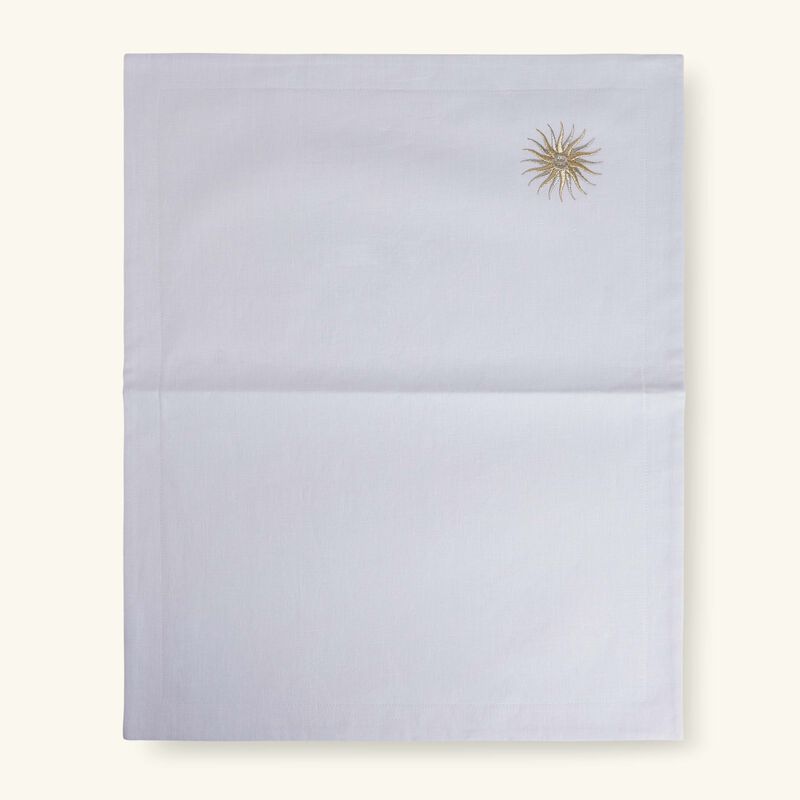 catherine denoual sunshine placemat white