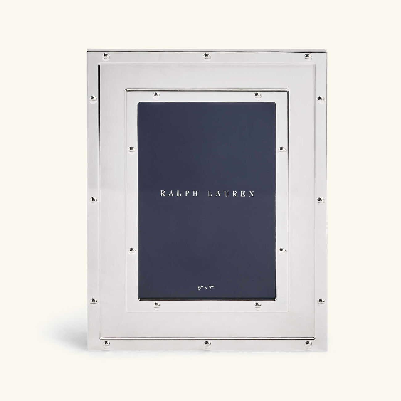 ralph lauren home bleecker picture frame silver 12x17cm