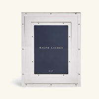 ralph lauren home bleecker picture frame silver 12x17cm