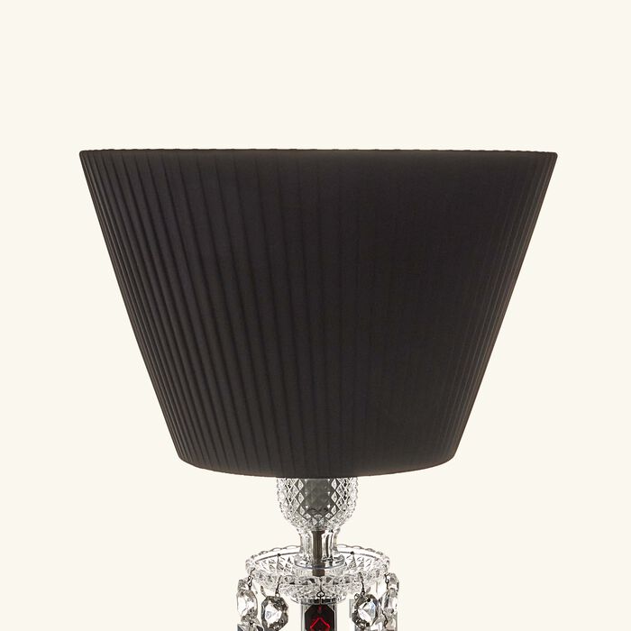 baccarat torch lamp black shade