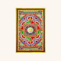 dolce gabbana casa carretto beach towel pattern