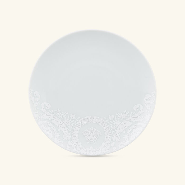 Barocco'92 Bianco Bread Plate Round White 17cm versace barocco 92 bianco bread plate round white 17cm