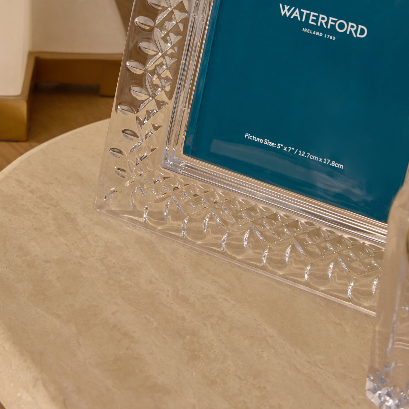 Lismore Photo Frame Clear 5x7IN waterford lismore photo frame clear 5x7in